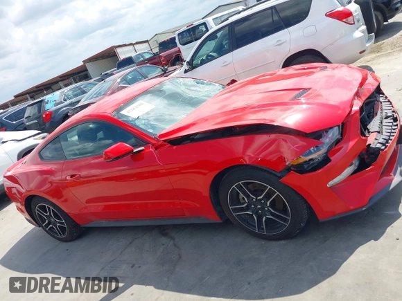 2020 Ford Mustang EcoBoost with VIN 1FA6P8THXL5111643, listed as a IAAI auction lot 42223704 with 59,170 mi miles and . Bid and sale history available at DreamBid. Image 13.