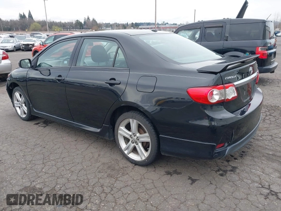 2013 Toyota Corolla L with VIN 2T1BU4EE1DC123875, listed as a IAAI auction lot 41753524 with 98,599 mi miles. Bid and sale history available at carsss.com. Image 3.