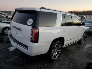 2018 GMC Yukon Denali with VIN 1GKS1CKJXJR269329, listed as a Copart auction lot 83078724 with 91,226 mi miles and Salvage Title. Bid and sale history available at carsss.com. Image 3.