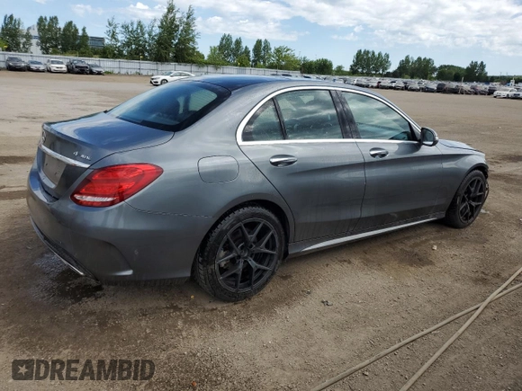 2018 Mercedes-Benz C 300 with VIN 55SWF4KB4JU275029, listed as a Copart auction lot 60671925 with 86,508 mi miles and Salvage title. Bid and sale history available at DreamBid. Image 3.
