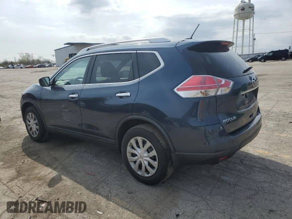 2016 Nissan Rogue SV with VIN KNMAT2MVXGP602788, listed as a Copart auction lot 54930855 with 134,364 mi miles and Clean Title. Bid and sale history available at carsss.com. Image 2.