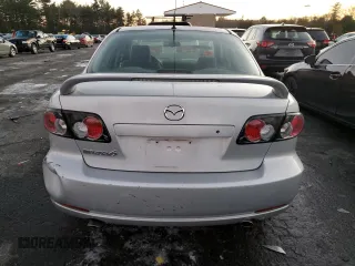 2007 Mazda 6 i Touring with VIN 1YVHP80C875M33306, listed as a Copart auction lot 85670844 with 181,641 mi miles and Salvage Title. Bid and sale history available at DreamBid. Image 6.