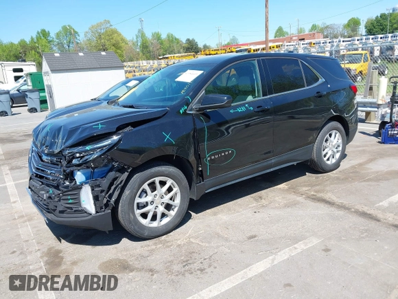 2023 Chevrolet Equinox LT with VIN 3GNAXUEG7PL213044, listed as a IAAI auction lot 41984609 with 44,141 mi miles and . Bid and sale history available at DreamBid. Image 17.