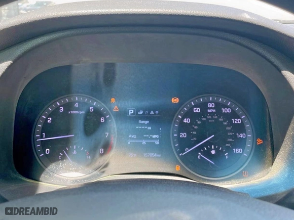 2016 Hyundai Tucson SE with VIN KM8J33A44GU092601, listed as a Copart auction lot 53004435 with 157,054 mi miles and Clean Title. Bid and sale history available at carsss.com. Image 8.