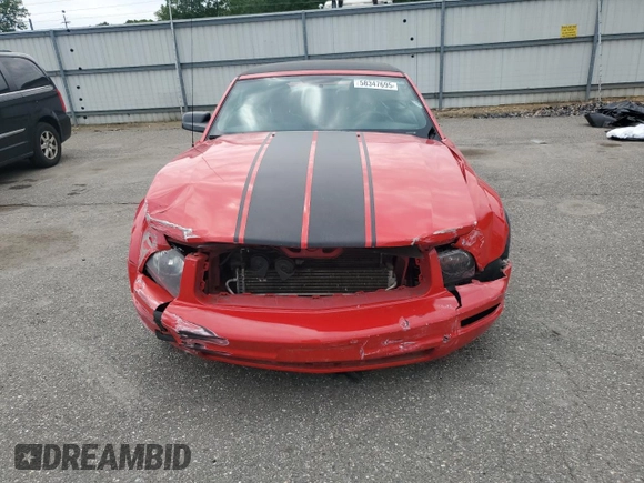 2006 Ford Mustang Standard z VIN 1ZVFT84N665244752, wystawiony jako Copart lot #58347695 z przebiegiem 116 453 mil mil oraz Szkoda całkowita • Salvage title. Historia ofert i sprzedaży dostępna na DreamBid. Obrazek 5.