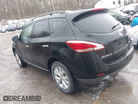 2014 Nissan Murano S with VIN JN8AZ1MW8EW517148, listed as a IAAI auction lot 41683358 with 210,034 mi miles. Bid and sale history available at carsss.com. Image 3.