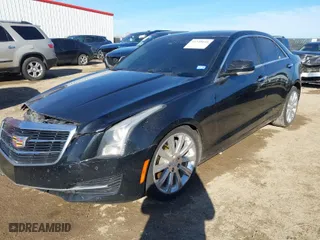 2015 Cadillac ATS Luxury with VIN 1G6AB5S39F0132415, listed as a IAAI auction lot 41348641 with 144,447 mi miles. Bid and sale history available at carsss.com. Image 2.