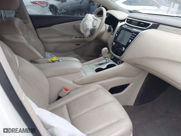 2017 Nissan Murano SV with VIN 5N1AZ2MG8HN119003, listed as a IAAI auction lot 41914020 with 119,931 mi miles. Bid and sale history available at carsss.com. Image 5.