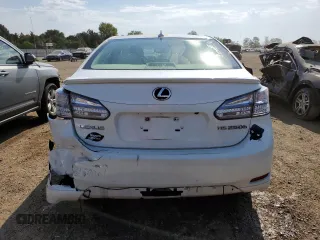 2010 Lexus HS with VIN JTHBB1BA0A2009526, listed as a Copart auction lot 69026934 with 120,527 mi miles and Salvage Title. Bid and sale history available at carsss.com. Image 6.