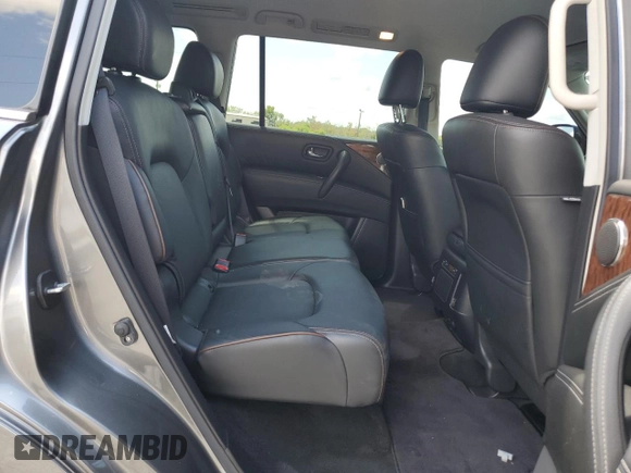 2020 Nissan Armada SL with VIN JN8AY2NDXL9111969, listed as a Copart auction lot 69554394 with 63,906 mi miles and Salvage Title. Bid and sale history available at carsss.com. Image 11.