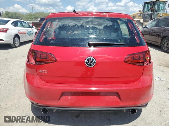 2016 Volkswagen Golf GTI SE w/Performance Pkg with VIN 3VW547AUXGM056004, listed as a Copart auction lot 66594794 with 95,176 mi miles and Salvage Title. Bid and sale history available at carsss.com. Image 10.