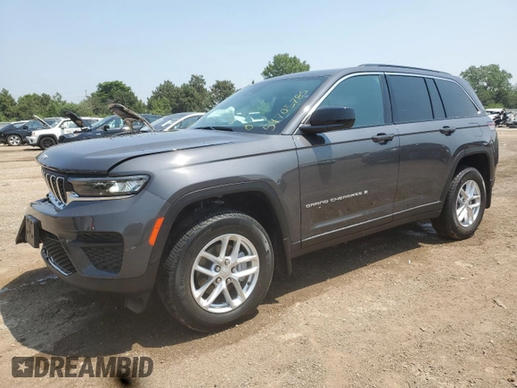 2025 Jeep Grand Cherokee Altitude X z VIN 1C4RJHAG9SC304850, wystawiony jako Copart lot #59705785 z przebiegiem 484 mil mil oraz Szkoda całkowita • Salvage title. Historia ofert i sprzedaży dostępna na DreamBid. Obrazek 1.