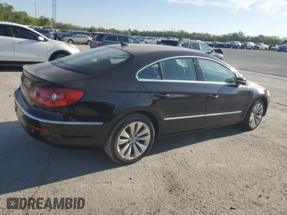 2012 Volkswagen CC Sport PZEV with VIN WVWMP7AN9CE527347, listed as a Copart auction lot 53144615 with 113,660 mi miles and Clean Title. Bid and sale history available at carsss.com. Image 3.