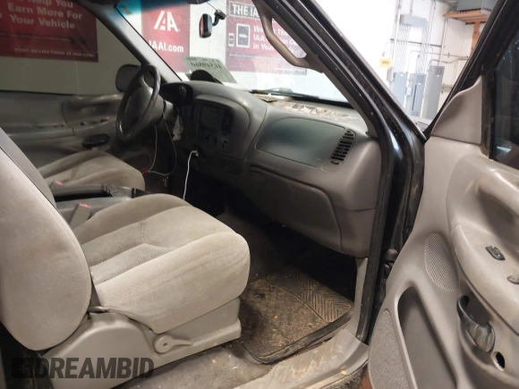 1998 Ford F-150 XL with VIN 1FTRX08L6WKA88552, listed as a IAAI auction lot 41549860 with 141,247 mi miles and . Bid and sale history available at DreamBid. Image 5.