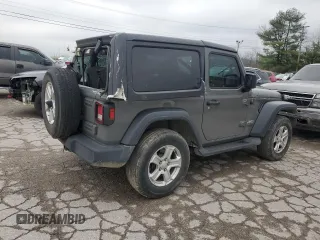 2020 Jeep Wrangler Willys with VIN 1C4GJXAG6LW273669, listed as a Copart auction lot 81670144 with 64,934 mi miles and Salvage title. Bid and sale history available at DreamBid. Image 3.
