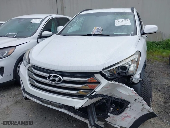 2016 Hyundai Santa Fe Sport with VIN 5XYZU3LB0GG319512, listed as a IAAI auction lot 41932572 with 94,690 mi miles. Bid and sale history available at carsss.com. Image 13.