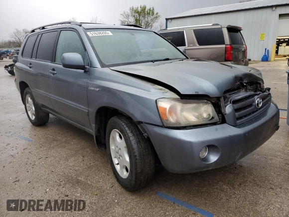 2004 Toyota Highlander с VIN JTEEP21A440054598, выставлен на аукционе Copart как лот 51638205 с пробегом Не указан миль и Списание • Salvage title. История ставок и продаж доступна на DreamBid. Изображение 4.