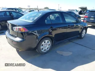 2010 Mitsubishi Lancer DE with VIN JA32U1FU1AU030470, listed as a IAAI auction lot 41389604 with 78,990 mi miles. Bid and sale history available at carsss.com. Image 4.
