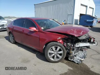 2011 Lexus GS 350 with VIN JTHCE1KS5B0030549, listed as a Copart auction lot 72470734 with 0 mi miles and Salvage Title. Bid and sale history available at carsss.com. Image 4.