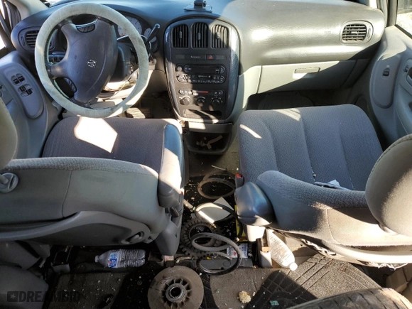 2007 Dodge Grand Caravan SXT with VIN 2D4GP44L87R104809, listed as a Copart auction lot 42721595 with 0 mi miles and Salvage Title. Bid and sale history available at carsss.com. Image 8.