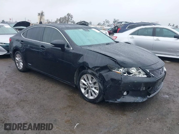 2015 Lexus ES 300h with VIN JTHBW1GG8F2098481, listed as a IAAI auction lot 41488504 with 212,171 mi miles and . Bid and sale history available at DreamBid. Image 1.