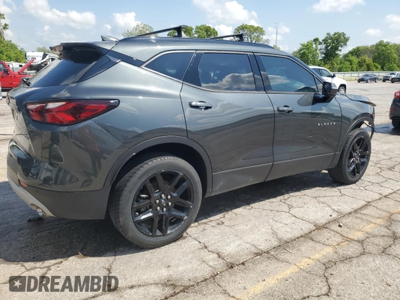 2020 Chevrolet Blazer LT with VIN 3GNKBCRS4LS553134, listed as a Copart auction lot 56344865 with 72,171 mi miles and Salvage title. Bid and sale history available at DreamBid. Image 3.