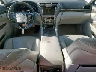 2007 Lexus LS 460 LWB with VIN JTHGL46F575002850, listed as a Copart auction lot 50342975 with 184,976 mi miles and Salvage Title. Bid and sale history available at carsss.com. Image 8.