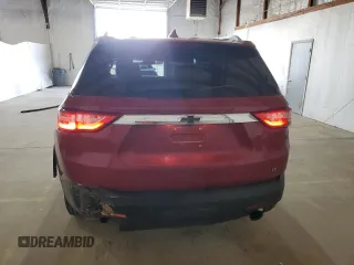 2018 Chevrolet Traverse LT Cloth z VIN 1GNERGKW7JJ263126, wystawiony jako Copart lot #52951655 z przebiegiem 118 356 mil mil oraz Szkoda całkowita • Salvage title. Historia ofert i sprzedaży dostępna na DreamBid. Obrazek 6.