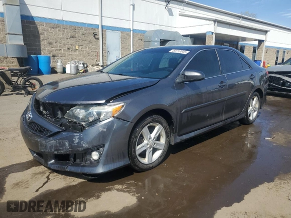 2013 Toyota Camry L with VIN 4T1BF1FK6DU642805, listed as a Copart auction lot 53710045 with 122,102 mi miles and Salvage Title. Bid and sale history available at carsss.com. Image 1.
