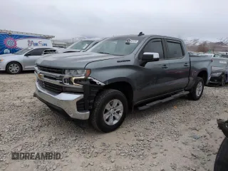 2022 Chevrolet Silverado 1500 LT with VIN 3GCPWCED5NG157827, listed as a Copart auction lot 43610125 with 49,710 mi miles and Clean Title. Bid and sale history available at DreamBid. Image 1.