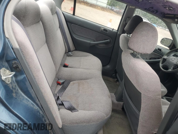 1997 Honda Civic LX z VIN 2HGEJ6676VH507855, wystawiony jako Copart lot #56684455 z przebiegiem 185 498 mil mil oraz Szkoda całkowita • Salvage title. Historia ofert i sprzedaży dostępna na DreamBid. Obrazek 10.