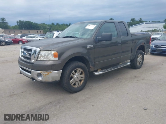 2008 Ford F-150 XLT with VIN 1FTPX14598FB08017, listed as a IAAI auction lot 42611921 with 120,466 mi miles and . Bid and sale history available at DreamBid. Image 2.
