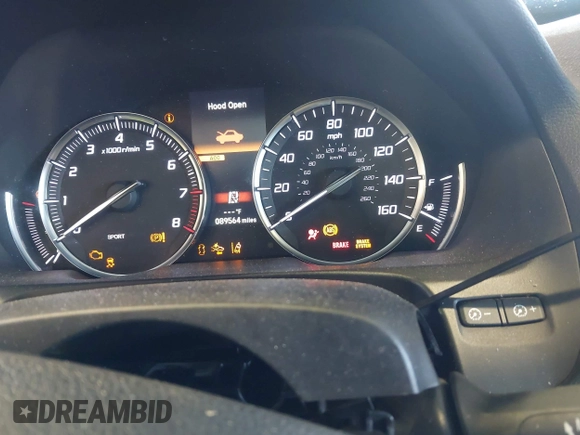 2020 Acura TLX z VIN 19UUB1F34LA011652, wystawiony jako IAAI lot #42509925 z przebiegiem 89 564 mil mil oraz . Historia ofert i sprzedaży dostępna na DreamBid. Obrazek 7.