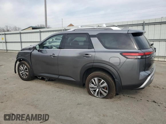 2023 Nissan Pathfinder SL with VIN 5N1DR3CC1PC234294, listed as a Copart auction lot 49894495 with 29,442 mi miles and Salvage title. Bid and sale history available at DreamBid. Image 2.