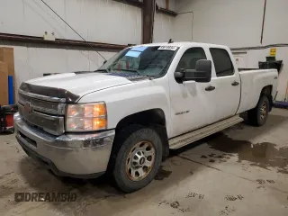 2011 Chevrolet Silverado 3500HD DRW Work Truck with VIN 1GC4KZCGXBF257563, listed as a Copart auction lot 83610694 with 204,096 mi miles and Clean Title. Bid and sale history available at carsss.com. Image 1.