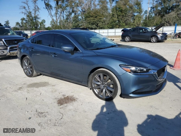 2018 Mazda Mazda6 Touring with VIN JM1GL1VM4J1328265, listed as a Copart auction lot 46367365 with 81,435 mi miles and Salvage Title. Bid and sale history available at carsss.com. Image 4.