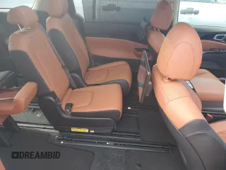 2024 Kia Carnival SX with VIN KNDNE5H35R6358594, listed as a Copart auction lot 49325014 with 10,829 mi miles and Salvage Title. Bid and sale history available at carsss.com. Image 10.