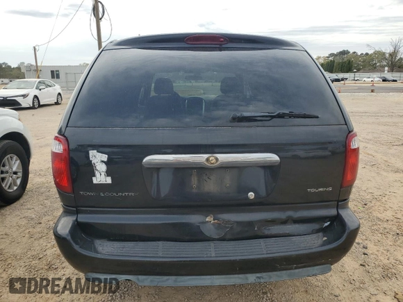 2005 Chrysler Town & Country Touring with VIN 2C4GP54L85R522867, listed as a Copart auction lot 50930125 with 201,641 mi miles and Salvage Title. Bid and sale history available at DreamBid. Image 6.