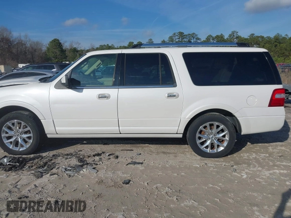 2015 Ford Expedition Max Limited with VIN 1FMJK1KT0FEF01487, listed as a IAAI auction lot 41480003 with Not Provided miles. Bid and sale history available at carsss.com. Image 13.