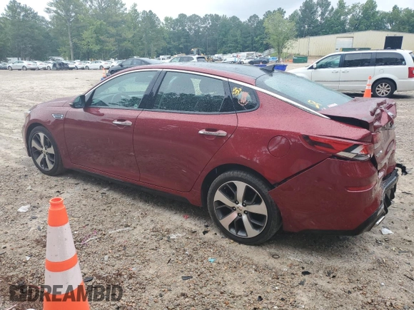 2020 Kia Optima SE with VIN 5XXGT4L30LG412845, listed as a Copart auction lot 59917475 with 77,400 mi miles and Salvage title. Bid and sale history available at DreamBid. Image 2.