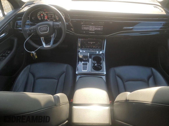 2021 Audi Q7 Premium Plus with VIN WA1LJAF76MD019892, listed as a Copart auction lot 87602805 with 42,407 mi miles and Salvage title. Bid and sale history available at DreamBid. Image 8.