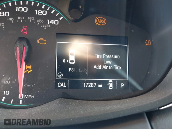 2022 Chevrolet Trax LS with VIN KL7CJNSM8NB550157, listed as a IAAI auction lot 39952108 with 17,287 mi miles. Bid and sale history available at carsss.com. Image 7.