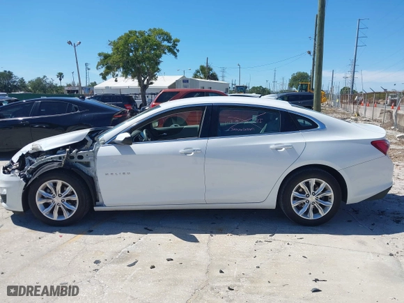 2021 Chevrolet Malibu LT with VIN 1G1ZD5ST3MF010646, listed as a IAAI auction lot 42048202 with 63,871 mi miles. Bid and sale history available at carsss.com. Image 15.