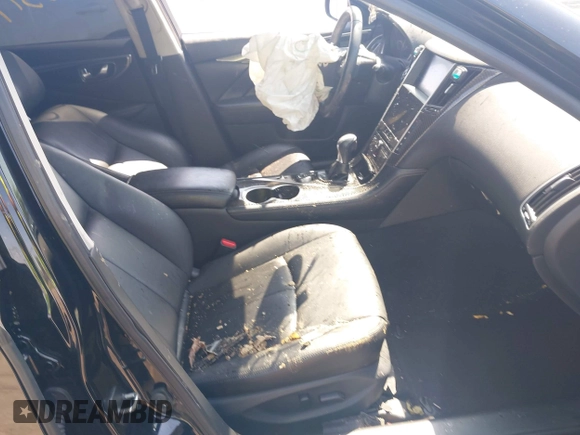 2017 Infiniti Q50 Premium with VIN JN1EV7AR6HM838084, listed as a IAAI auction lot 42539976 with Not provided miles and . Bid and sale history available at DreamBid. Image 5.