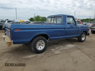 1976 Ford F-150 z VIN F15YPC50769, wystawiony jako Copart lot #56647675 z przebiegiem 4 501 mil mil oraz Czysty tytuł • Clean title. Historia ofert i sprzedaży dostępna na DreamBid. Obrazek 3.