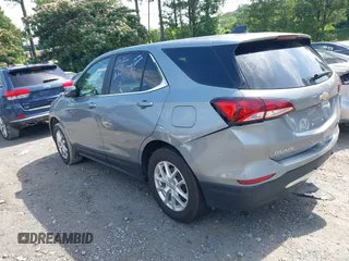 2024 Chevrolet Equinox LT with VIN 3GNAXUEG8RL244595, listed as a IAAI auction lot 42473981 with 37,570 mi miles and . Bid and sale history available at DreamBid. Image 3.