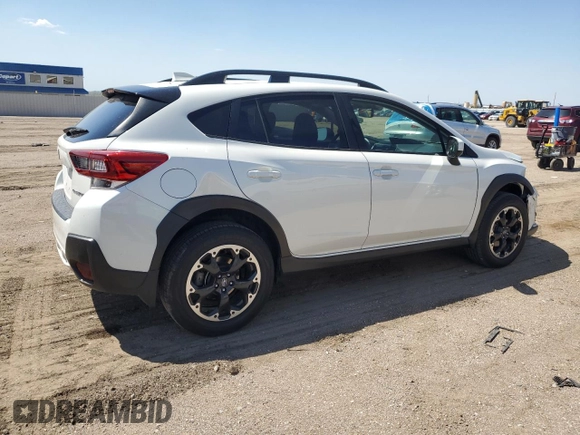 2021 Subaru Crosstrek Premium with VIN JF2GTAEC4MH387465, listed as a Copart auction lot 55343395 with 60,409 mi miles and Salvage title. Bid and sale history available at DreamBid. Image 3.