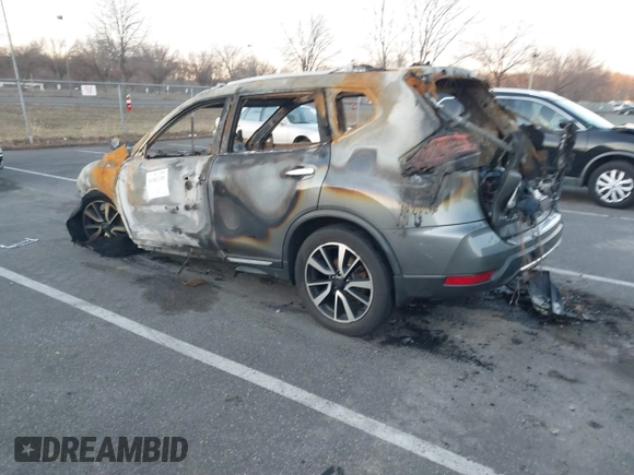 2017 Nissan Rogue S with VIN JN8AT2MV4HW016471, listed as a IAAI auction lot 41043189 with Not Provided miles and . Bid and sale history available at DreamBid. Image 3.