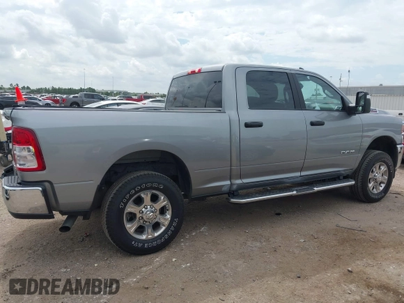 2024 Ram 2500 Big Horn with VIN 3C6UR5DJ7RG373916, listed as a IAAI auction lot 42661411 with 24,159 mi miles and . Bid and sale history available at DreamBid. Image 13.