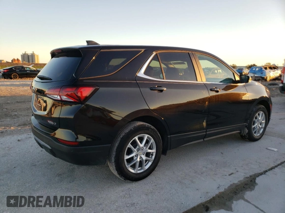 2024 Chevrolet Equinox LT with VIN 3GNAXKEG8RL204098, listed as a Copart auction lot 80752444 with 5,340 mi miles and Clean Title. Bid and sale history available at DreamBid. Image 3.